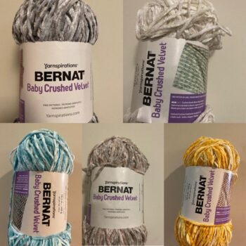 Bernat Baby crushed Velvet yarn 300g