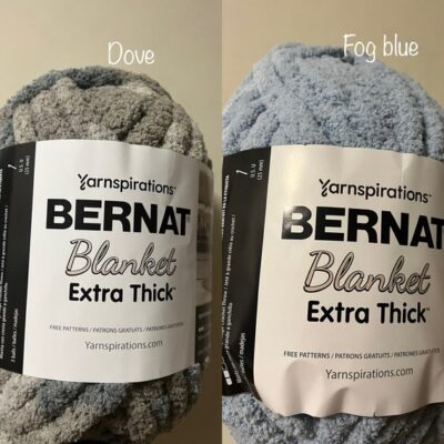  Bernat Blanket Extra Thick Coal Yarn - 1 Pack of 600g