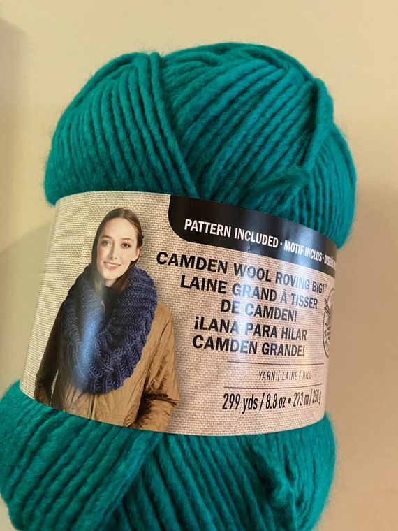 Camden Wool Roving  Big!™ Yarn by Loops & Threads®