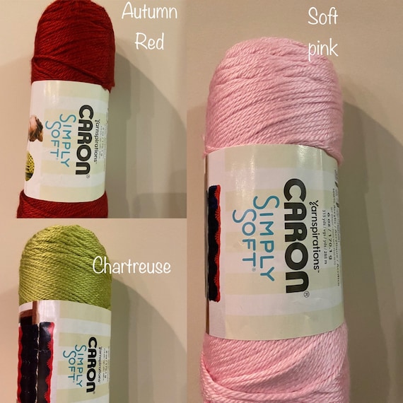Caron Simply Soft Yarn - Soft Pink