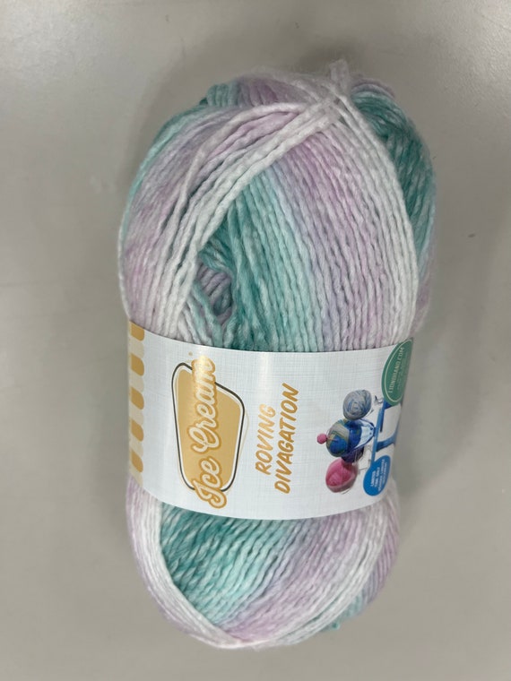 Roundup: 10 Free Crochet Patterns for Lion Brand Ice Cream Yarn -  CrochetKim™