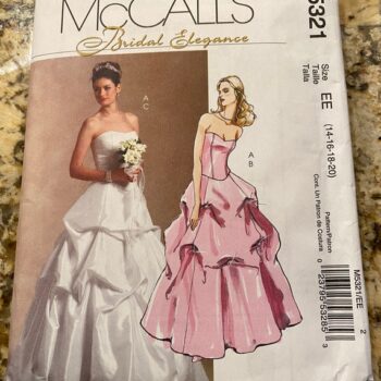 Sewing Pattern McCalls  Pattern #B5321
