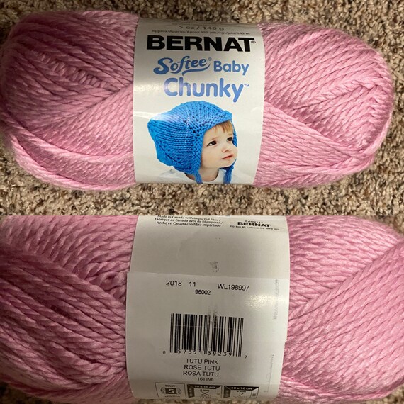 Softee Chunky Yarn-Baby Pink