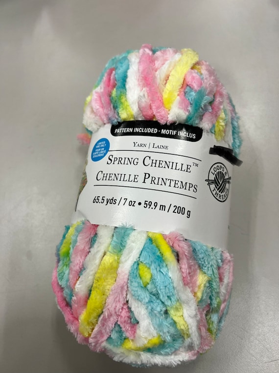 Spring Chenille™ Yarn by Loops & Threads® -  Canada
